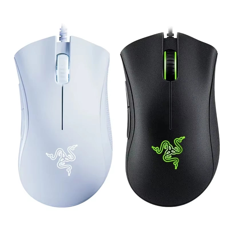Original Deathadder Essential Wired Gaming Mouse Mice 6400DPI Optical Sensor 5 Independently Buttons for Laptop PC Gamer