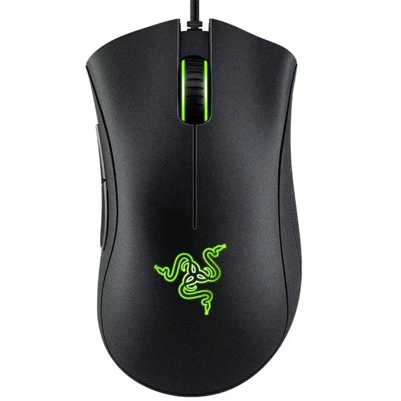 Original Deathadder Essential Wired Gaming Mouse Mice 6400DPI Optical Sensor 5 Independently Buttons for Laptop PC Gamer