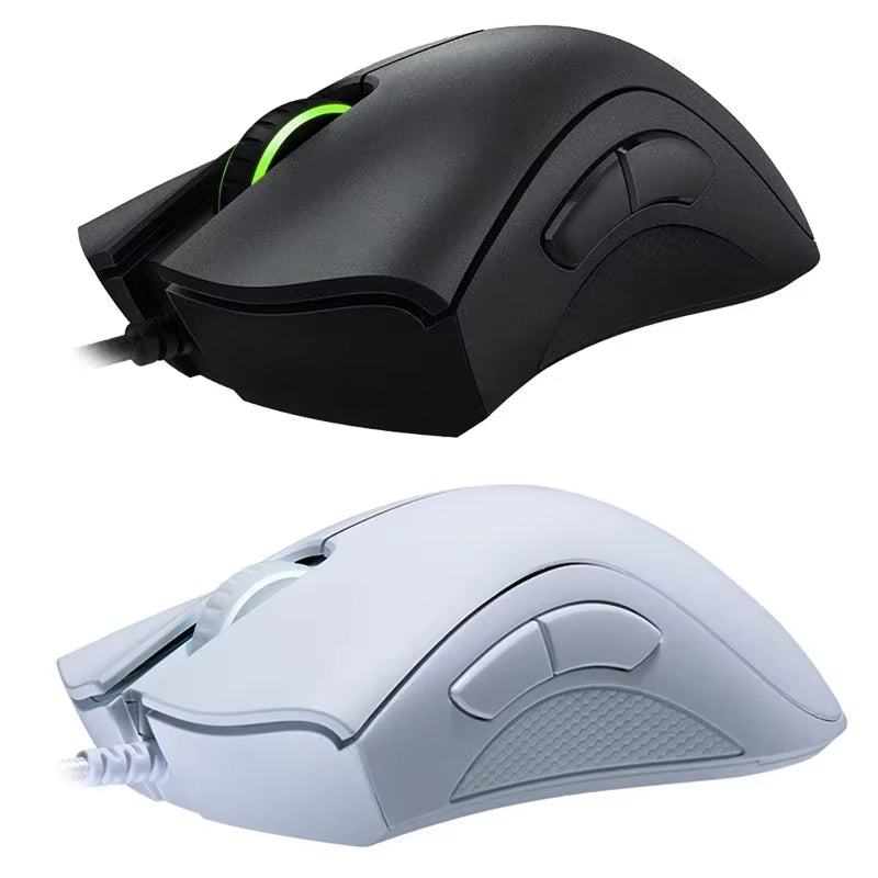 Original Deathadder Essential Wired Gaming Mouse Mice 6400DPI Optical Sensor 5 Independently Buttons for Laptop PC Gamer