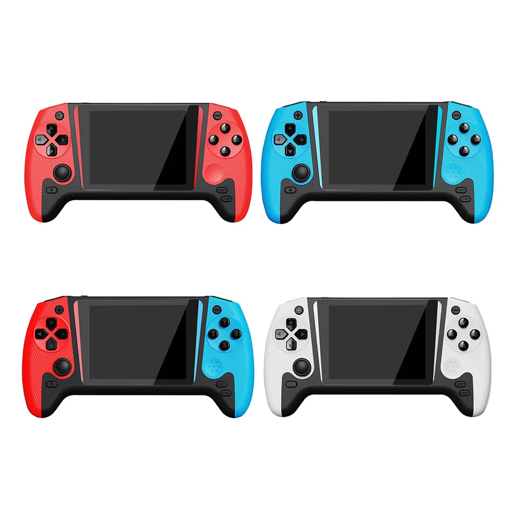 Retro Handheld Game Console 3.5Inch LCD Screen Built-In 500 Games Gaming Console TV Connect Video Game Console for Single Player