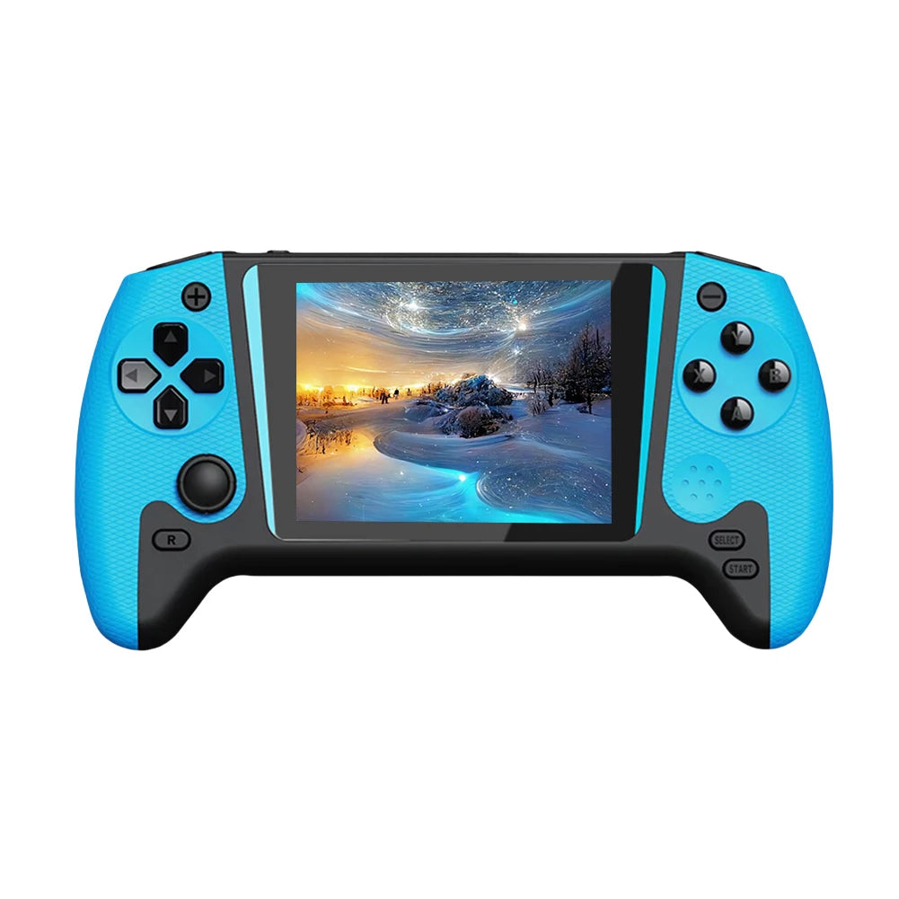 Retro Handheld Game Console 3.5Inch LCD Screen Built-In 500 Games Gaming Console TV Connect Video Game Console for Single Player