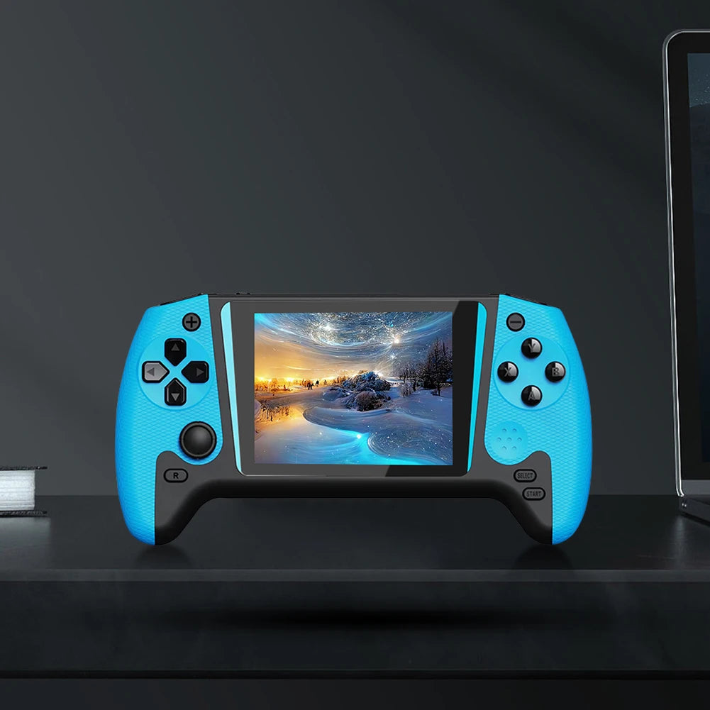 Retro Handheld Game Console 3.5Inch LCD Screen Built-In 500 Games Gaming Console TV Connect Video Game Console for Single Player